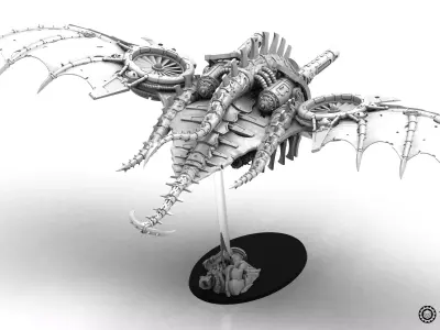 Iron Hive - Harbinger titan 3D print model