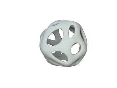 SciFi Cube Object No 18378 Low Poly Shape Texture