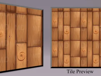 Cartoon Wood Textures Pack 27 - 10x PNG  Texture