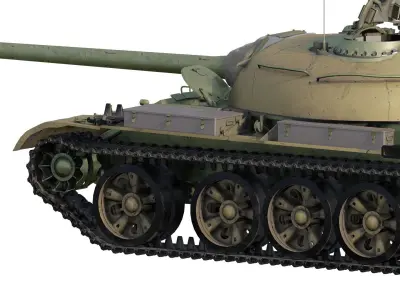 TYPE 59 MAiIN BATTLE TANK 3D model