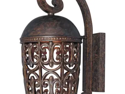 Light Outdoor Wall Lantern Texture