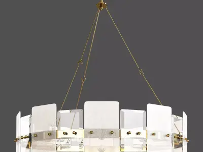 ANABEL CHANDELIER Low-poly 3D model
