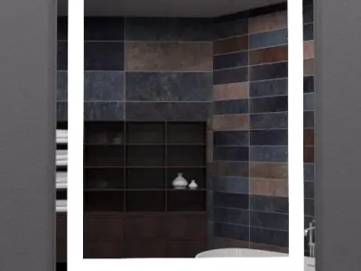 Illuminated Mirror 1 3D model