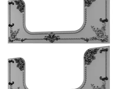 Decorative Ornamental 87 B 3D model