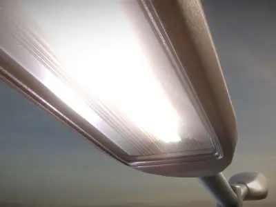 Street-Light 11 Pole-2 Version-4 Low-poly 3D model