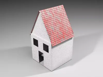 Tower house 5 3D model