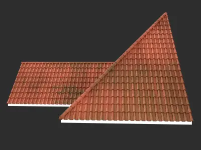 Realistic Roof Collections 27 3D model