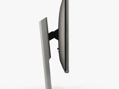 Dell Professional P2414H LED monitor Low-poly 3D model