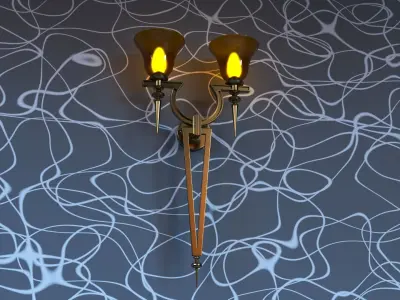 Wall Light Classic 3D model