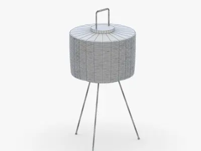 1459 - Floor Lamp Low-poly 3D model