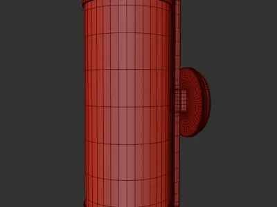 DEVAUX GRAND ROUND SCONCE 3D model