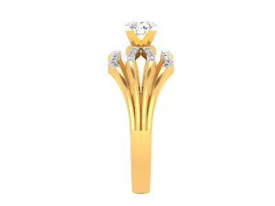Women Ring  Render 3dm STL OBJ FBX MTLDetails 3D print model purchase
