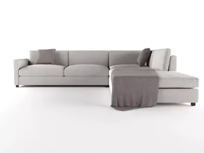 Hooker Furniture - Marq Quinton Sectional 3D model