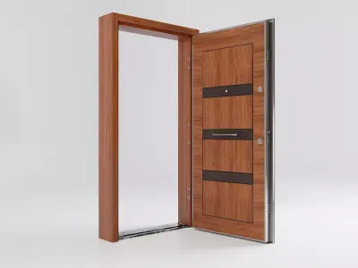 Door - 02 - Free 3D model