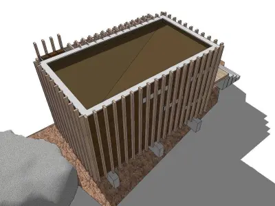 Creative Design-Holiday Cabin-010 3D model