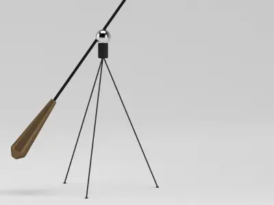 Gilbert Watrous MOMA Lamp 3D model