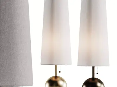 Allied Maker Bola Table Lamp 3D model