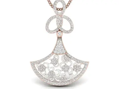 Women pendant 3dm render detail  3D print model purchase