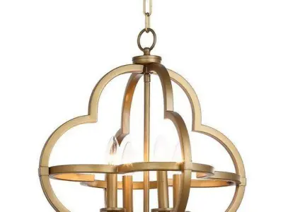 Middleton Light Globe Chandelier 3D model