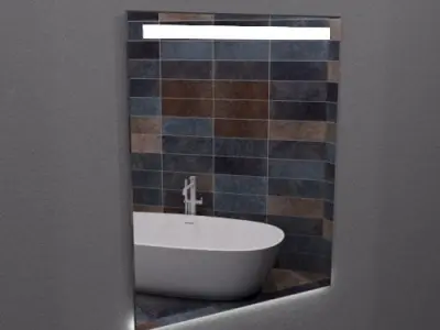 Illuminated Mirror 32 3D model