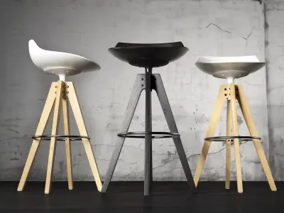 Flow Stool VN 4-78 3D model