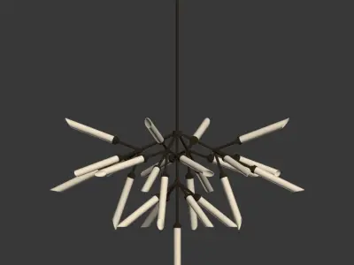 Spur Pendant Chandelier loftconcept 3D model