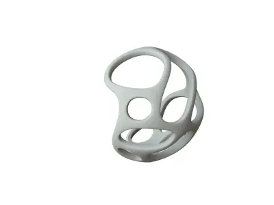 SciFi Cube Object No 22276 Low Poly Shape Texture
