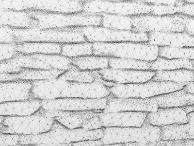 Stone slate 3D 30 3D model