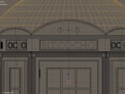 Classic British Phone Both Octogonal 3D model