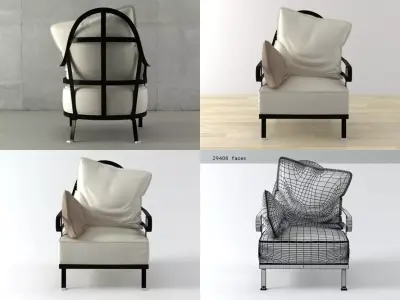 Chassis Armchair 3D model