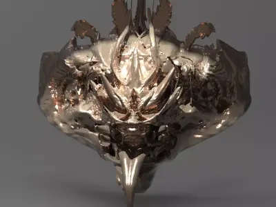 Dragon lineage design Anger  3D model