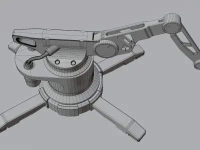 Sci-Fi Model 3D robotic arm 3D model