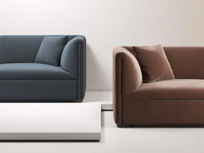 Retreat 2 Seater Sofa 3D model