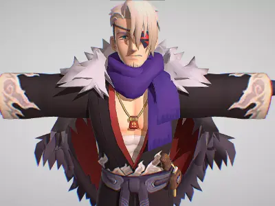 Han Dynasty Berger - Monster Hunter Riders Low-poly 3D model