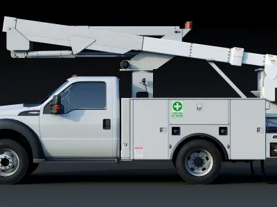  Ford F-550 Bucket Truck - Boom Truck 