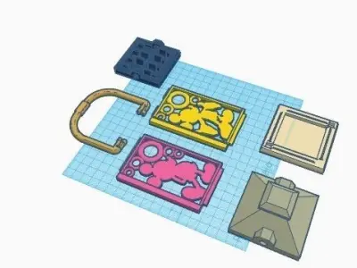 Mickey Lantern 3D print model