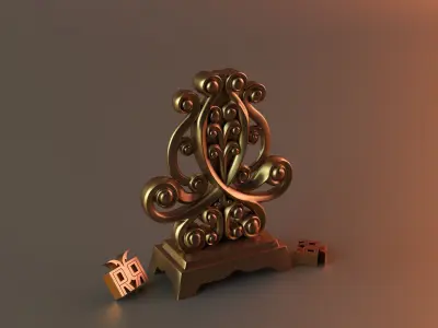 Sarah Table Lamp 3D print model