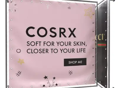 Banner grommet 3D model