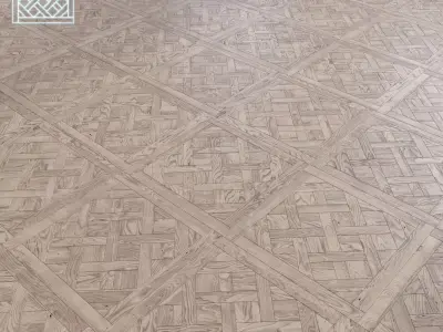 Parquet - Laminate - Wooden floor Low-poly 3D model 35