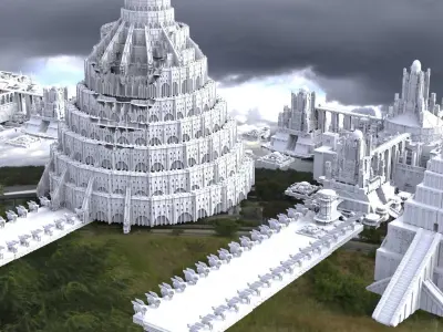 Babylon City Collection 1 3D model
