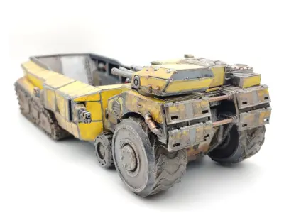 The Whaleshark Armored transport 3D print model