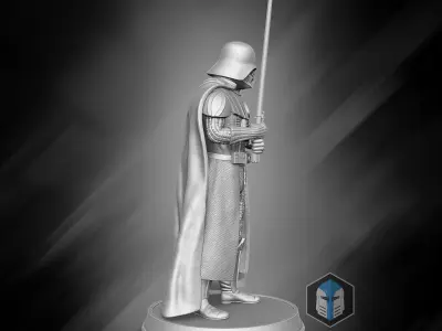 Darth Vader Figurine - Unforgiving 3D print model