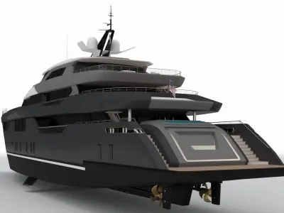 Candice Yacht 3D model