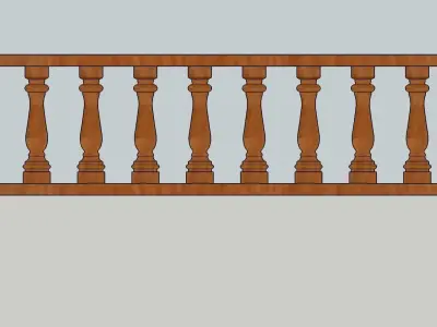 Baluster 3D Model Download 3D model Sketchup 3D model 3D model