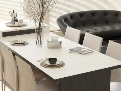 MidCentury interior 3D model