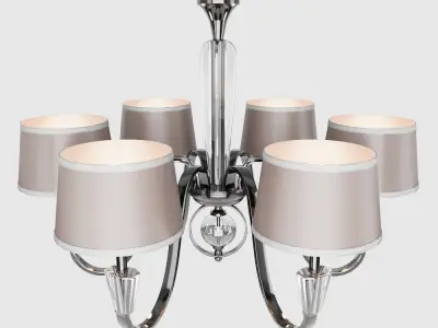 Chandelier CAPUCCI LUMINA DECO Low-poly 3D model