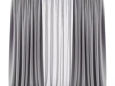 Curtain 3D model 68 3D model