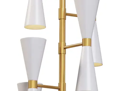 Milo Foyer Pendant by lightology 3D model