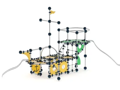 Lappset Carraxx Play Ship 3D model