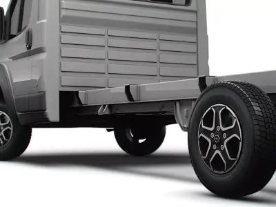 Opel Movano Chassis SingleCab L3 2026 3D model